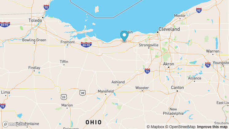 Northern Ohio Map 